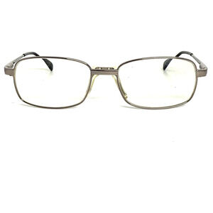 Safilo Elasta Eyeglasses Frame‎ 7162 0DF8 Men Silver Rectangle 54-17-145 h19369